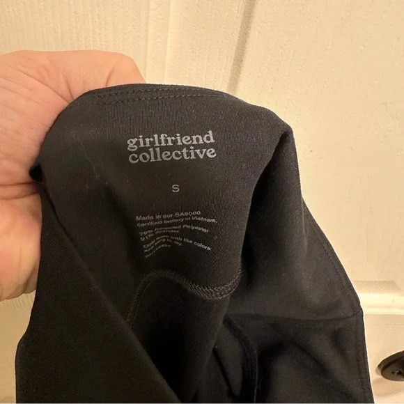 Girlfriend Collective Black Leggings Size Small - Picture 5 of 5